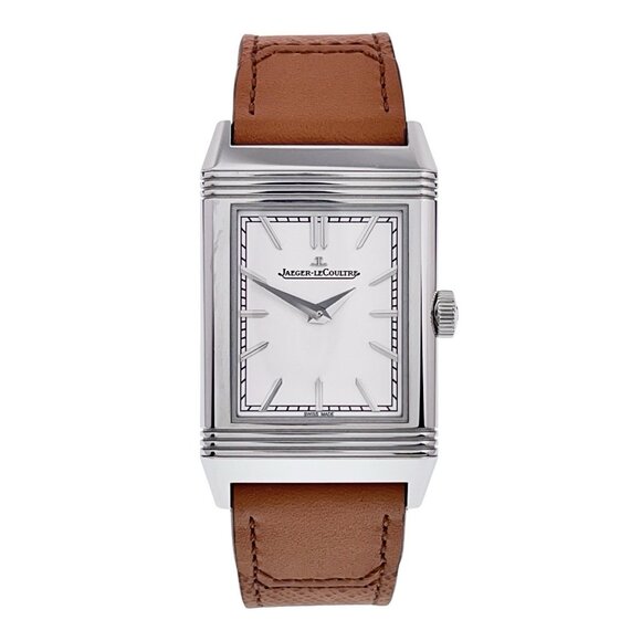 Jaeger-LeCoultre Stainless Steel Silver Dial 40x24mm Manual Wind Mens Q7168420 - Picture 1 of 9